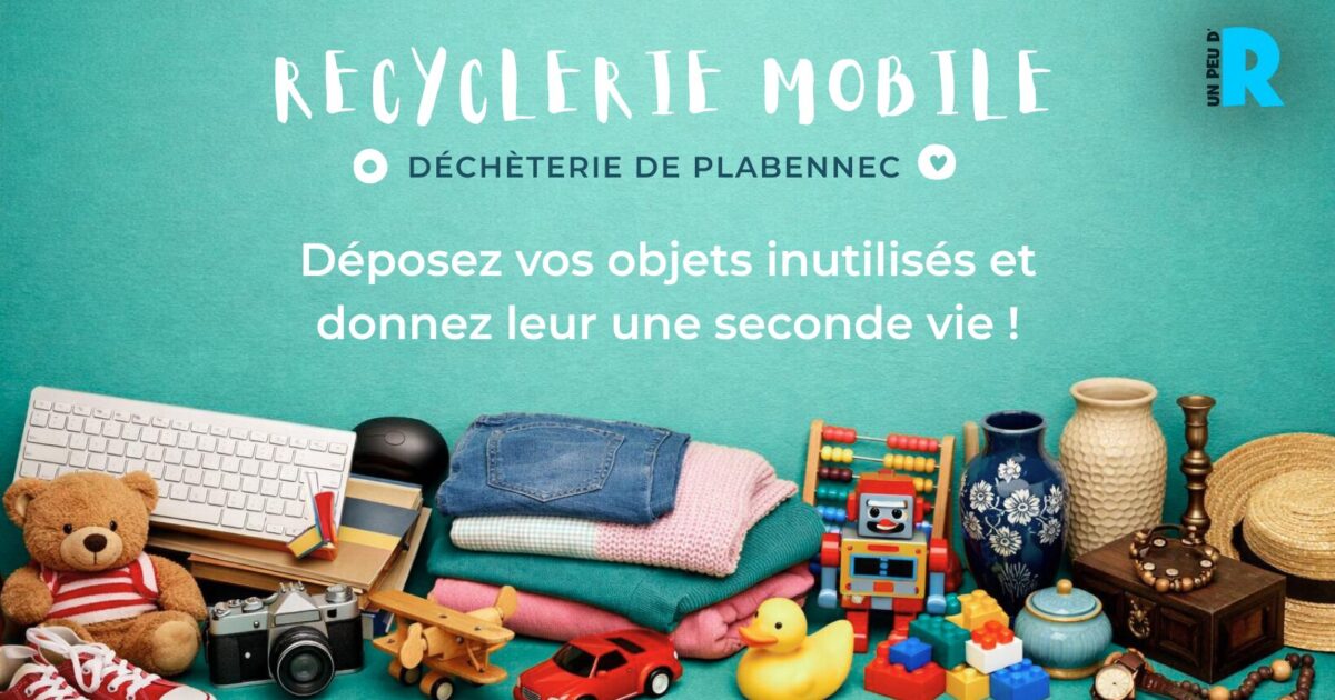 Recyclerie mobile de la déchèterie de Plabennec