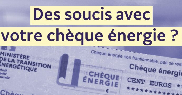 Réunion information chèque energie le 28 janvier 2026 à 10h